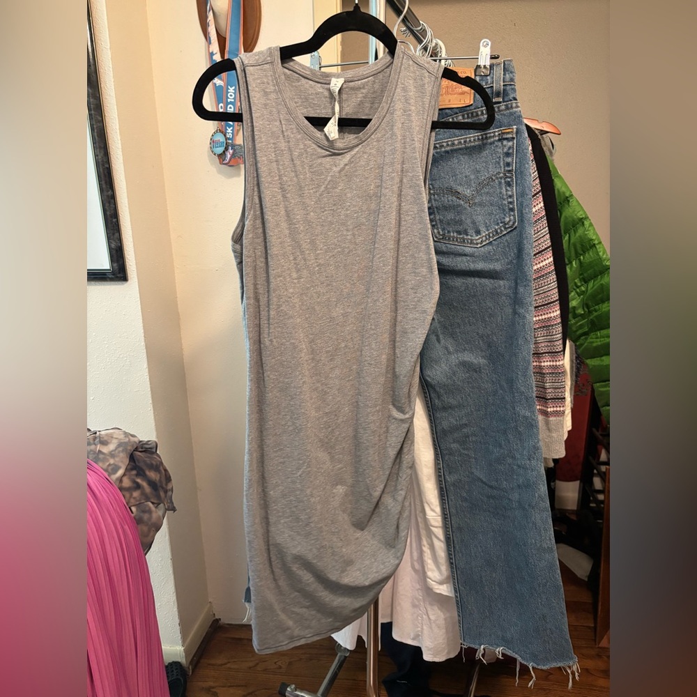 Lululemon Bodycon Grey Dress